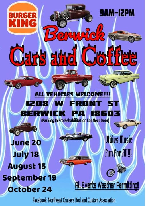 Burger King Berwick Cars and Coffee