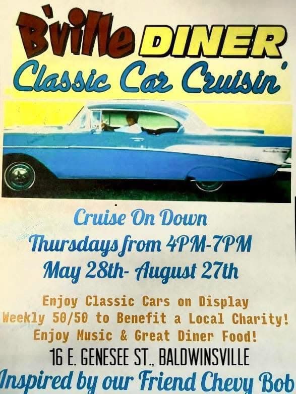B’ville Diner Classic Car Cruisin’