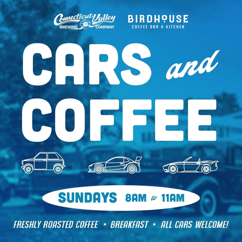 Connecticut Valley Brewing Company Cars and Coffee
