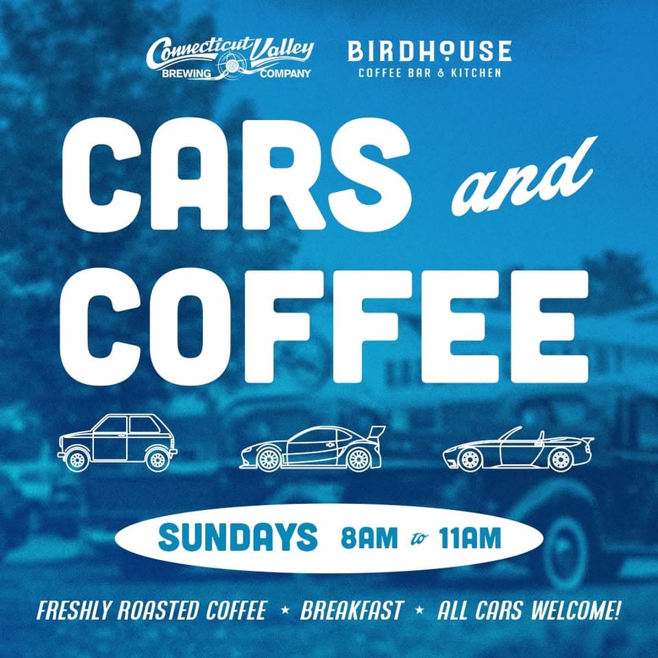 Connecticut Valley Brewing Company Cars and Coffee
