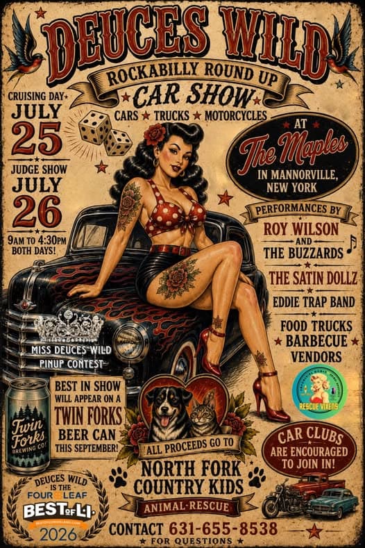 Deuces Wild Rockabilly Round Up Car Show