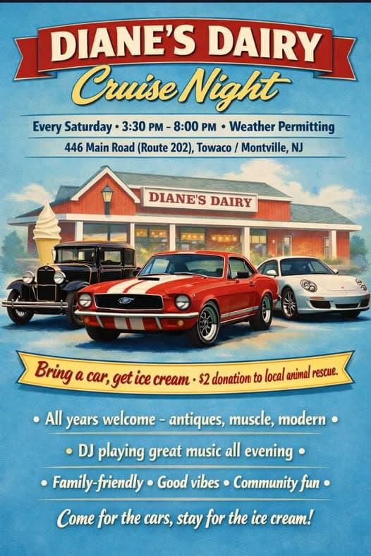 Diane’s Dairy Cruise Night