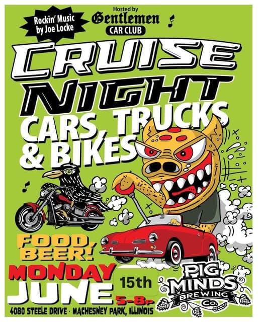 Gentlemen Car Club Cruise Night