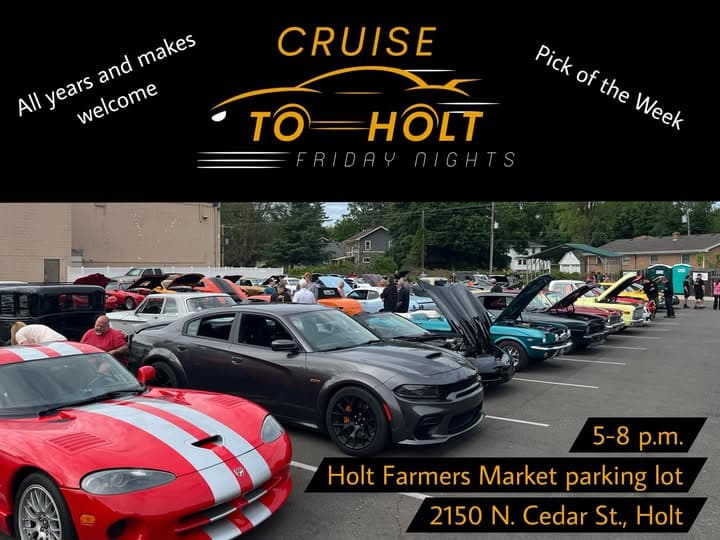 Holt Farmers Market Cruise to Holt Friday Nights
