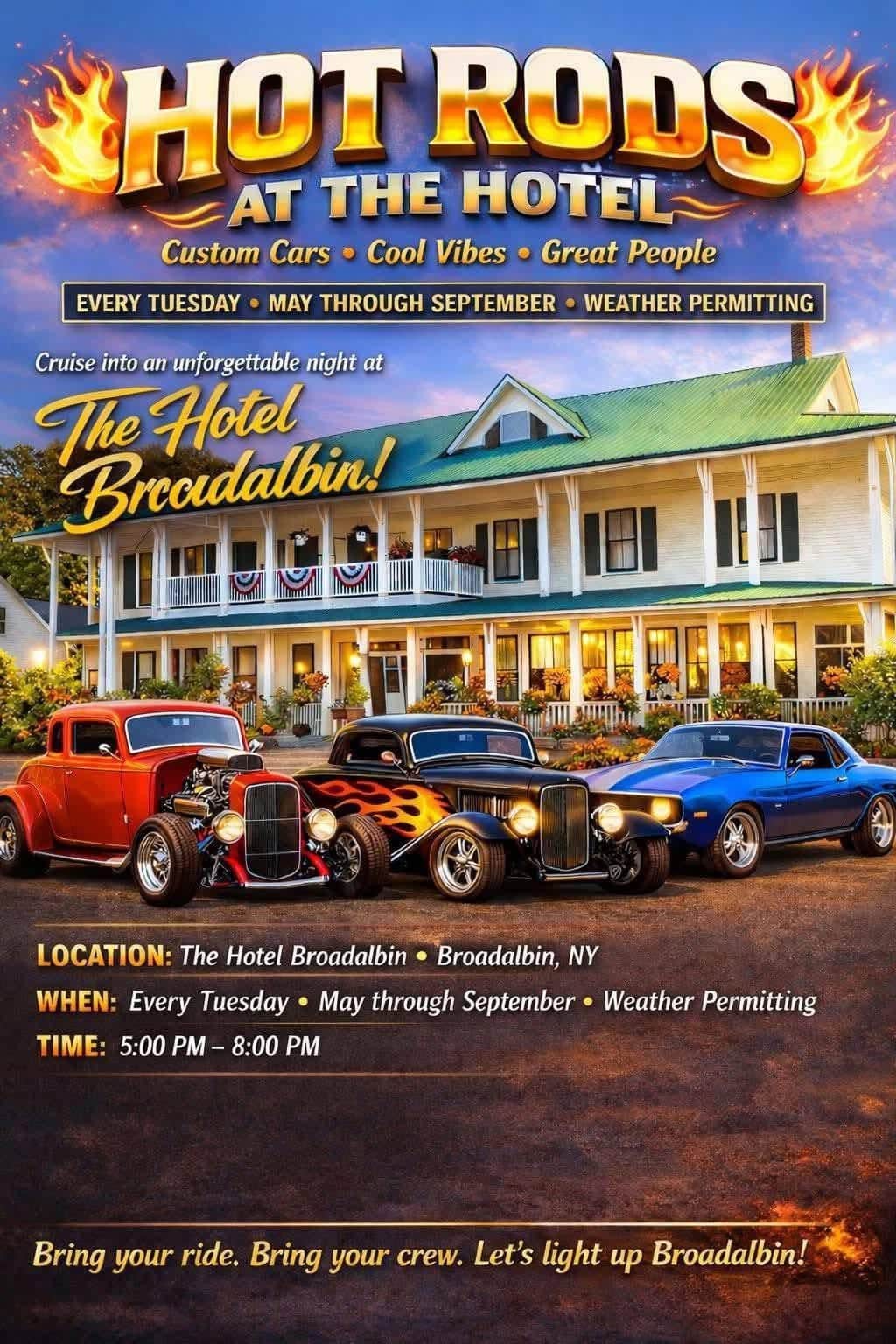 Hot Rods at the Hotel