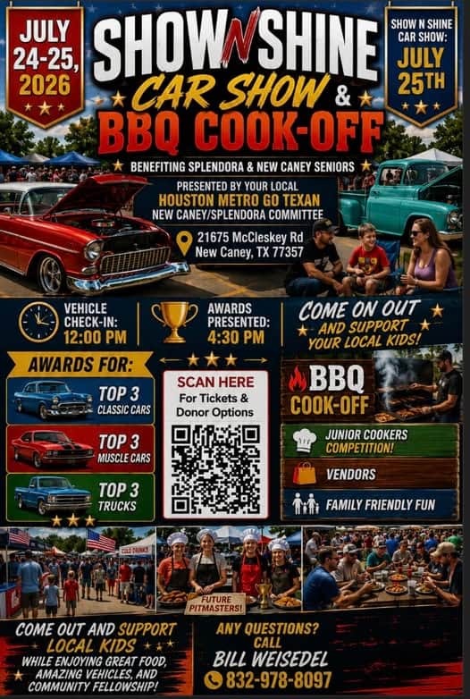 Houston Metro Go Texan Show N Shine Car Show & BBQ Cook-Off