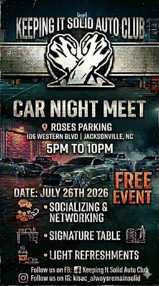 Keeping it Solid Auto Club Car Night Meet