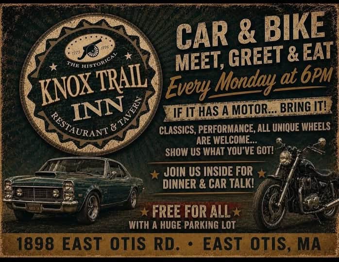 Knox Trail Inn Car & Bike Meet, Greet & Eat