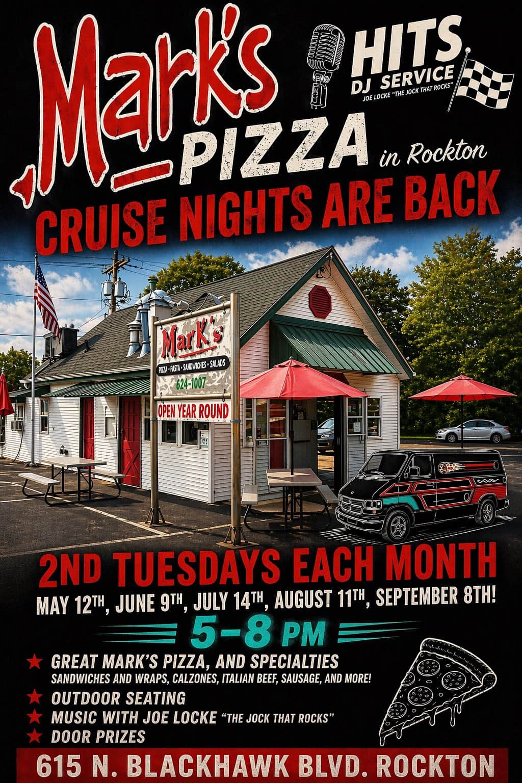 Mark’s Pizza Cruise Nights Are Back