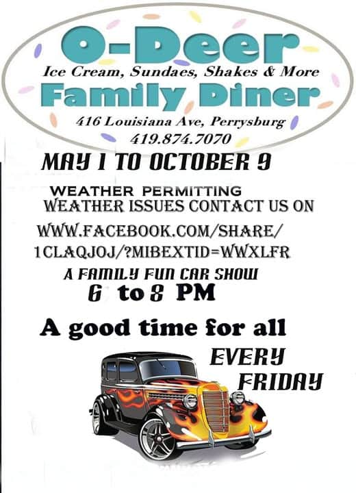 O-Deer Family Diner a Family Fun Car Show