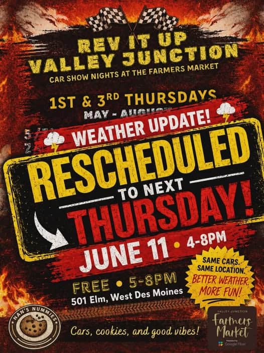 Valley Junction Farmers Market Car Show