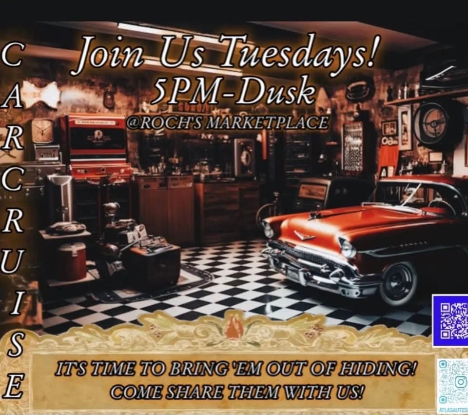 Roch’s Marketplace Car Cruise