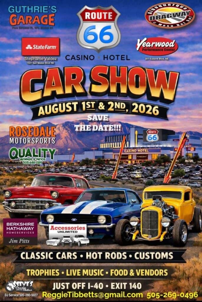 Route 66 Casino Hotel Car Show