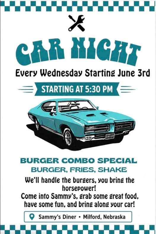Sammy’s Diner Car Night