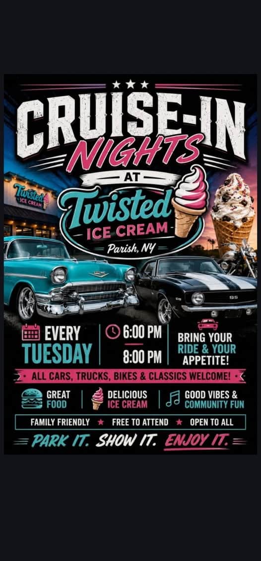 Twisted Ice Cream Cruise-In Nights