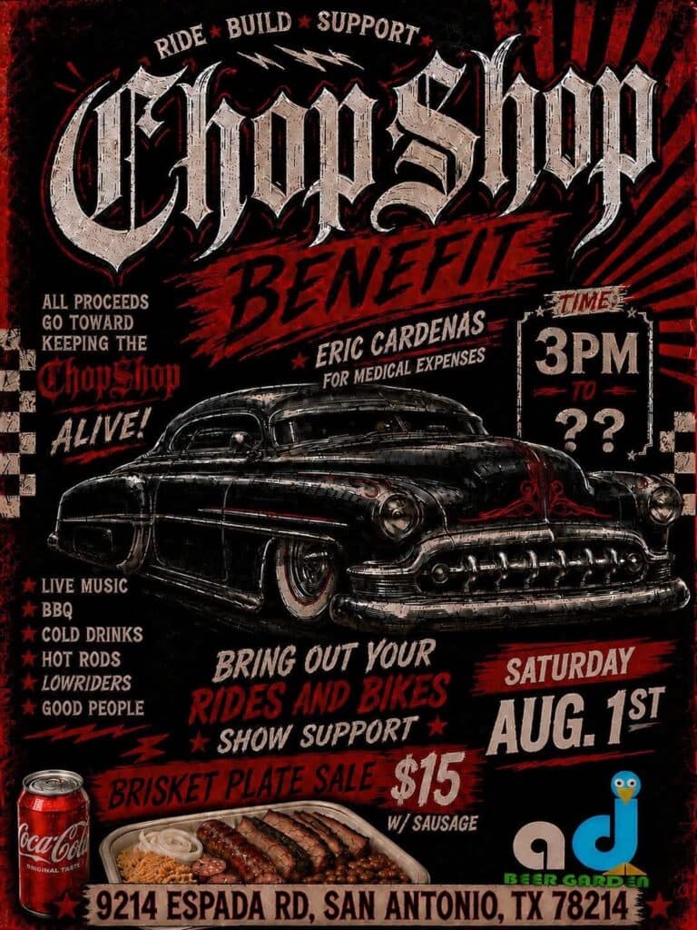 Chop Shop Benefit for Eric Cardenas