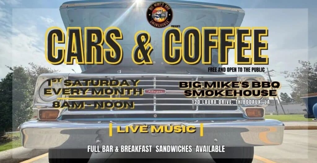 Big Mike’s BBQ Smokehouse Cars & Coffee