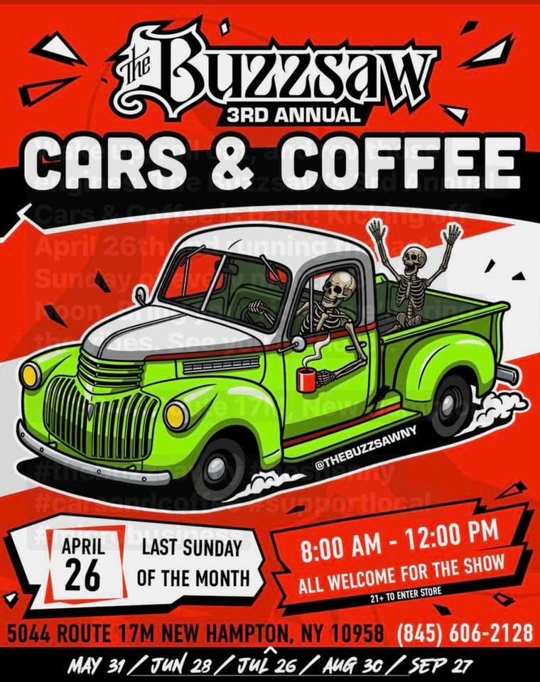 Buzzsaw 3rd Annual Cars & Coffee
