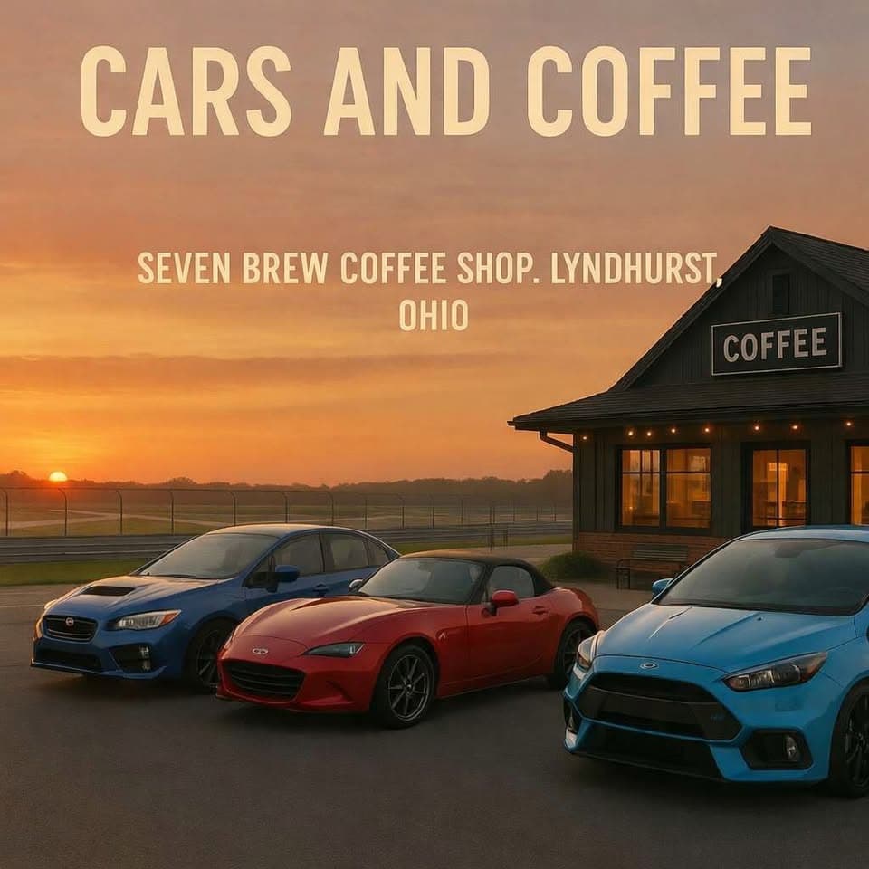 Cars & Coffee at Seven Brew Coffee Shop
