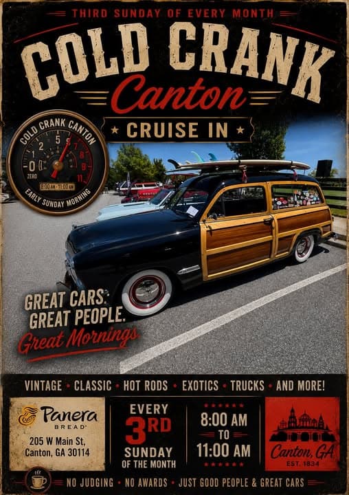 Cold Crank Canton Cruise In
