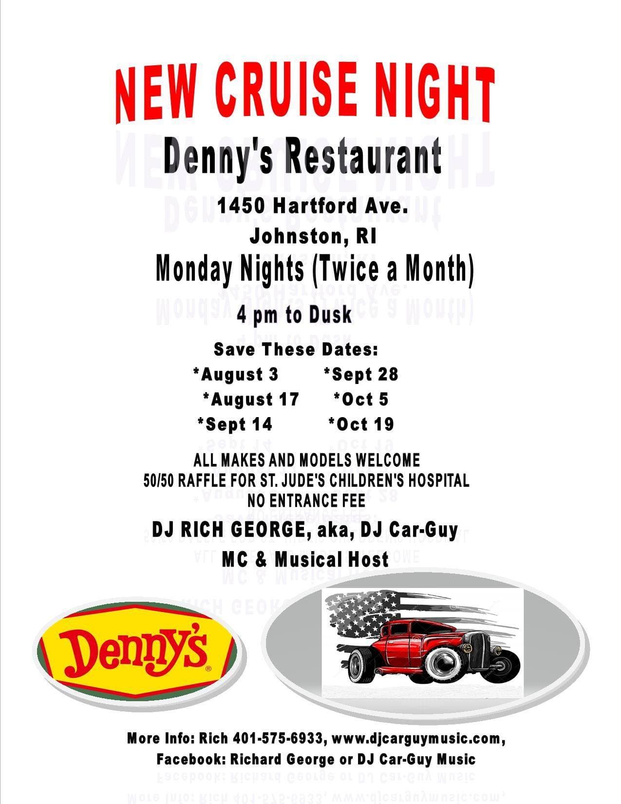 Cruise Night at Denny’s
