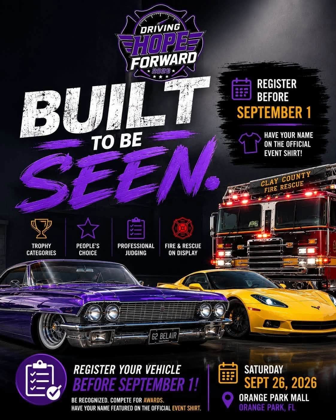 Driving Hope Forward Car Show