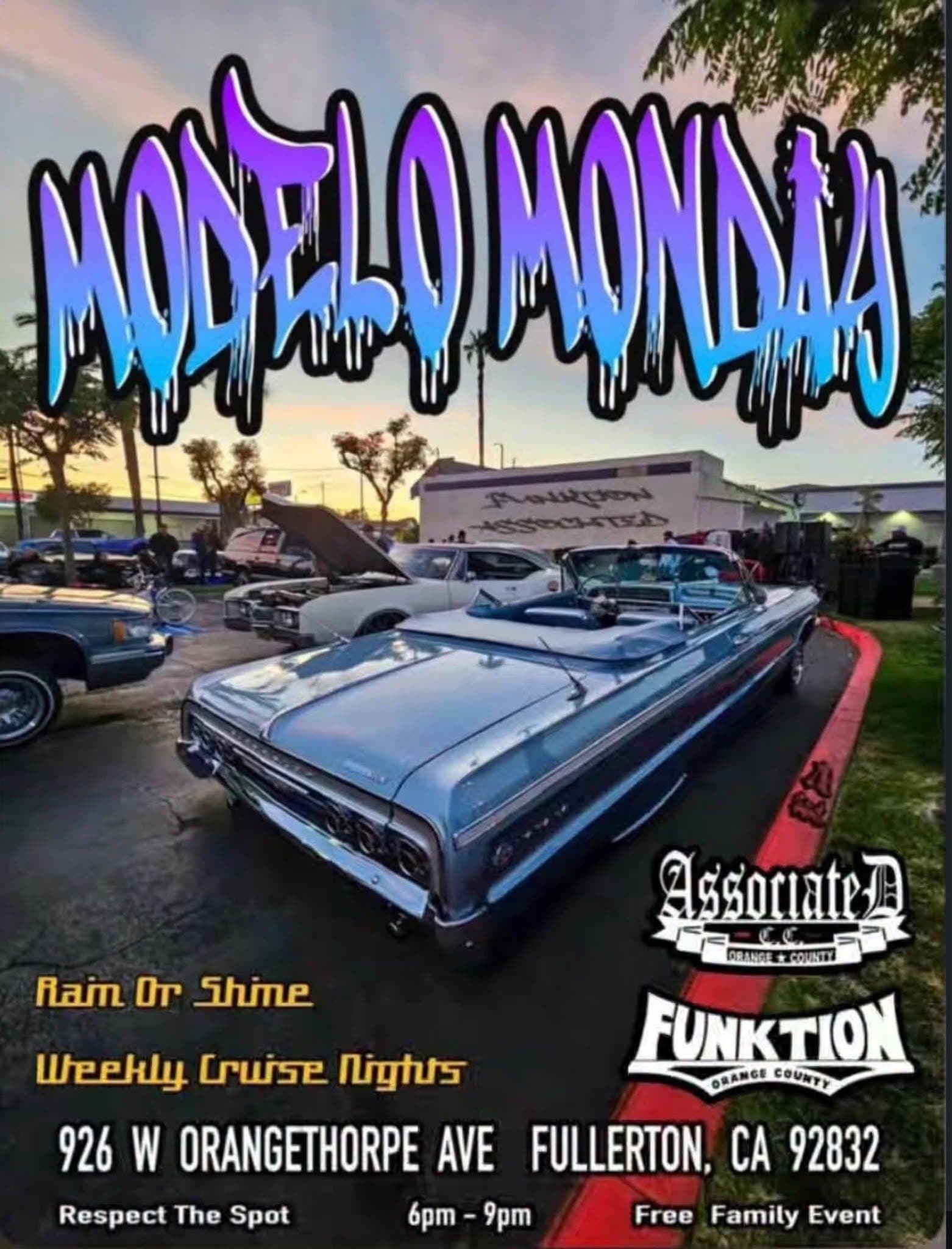 Modelo Monday Weekly Cruise Nights