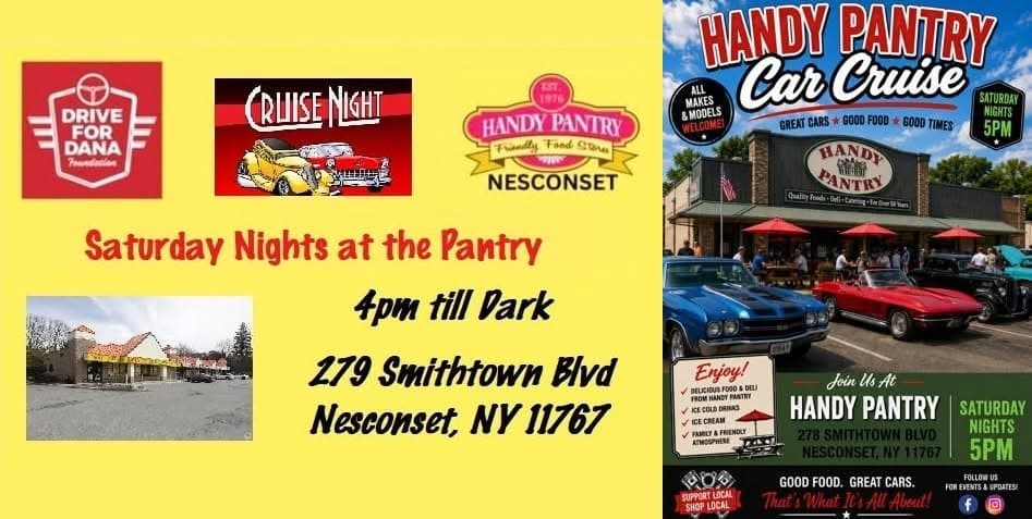 Handy Pantry Drive for Dana Foundation Cruise Night