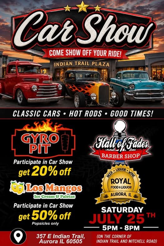 Indian Trail Plaza Car Show