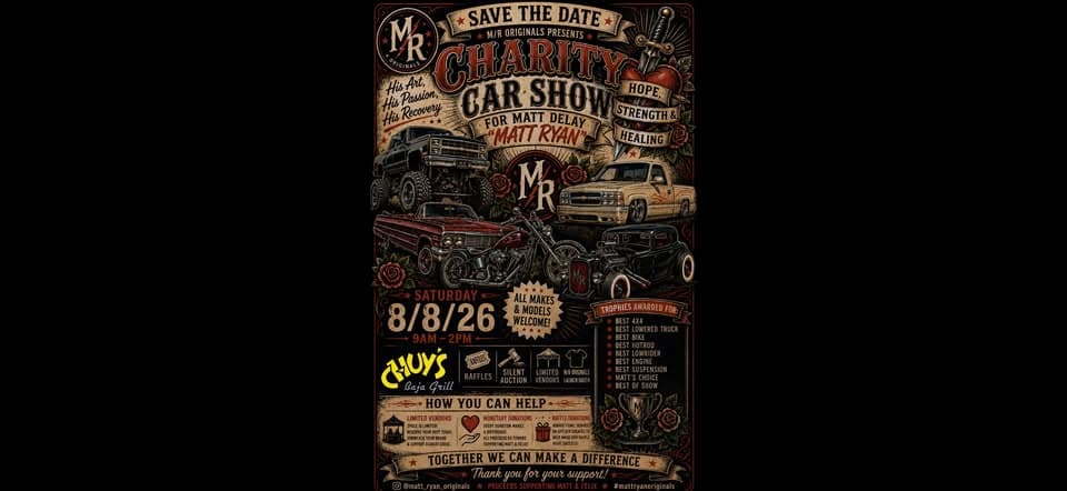 Charity Car Show For Matt Delay