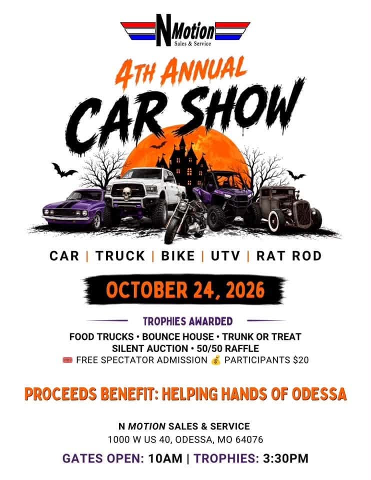 N Motion Sales & Service 4th Annual Car Show!