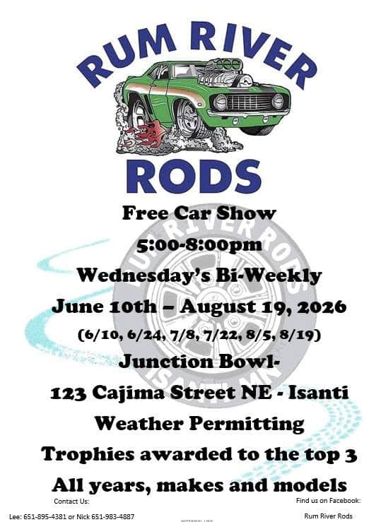 Rum River Rods Bi-Weekly Car Show