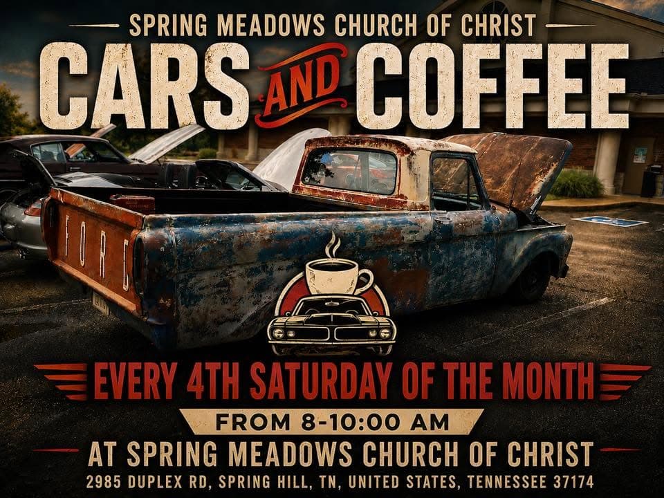 Spring Meadows Church of Christ Cars and Coffee