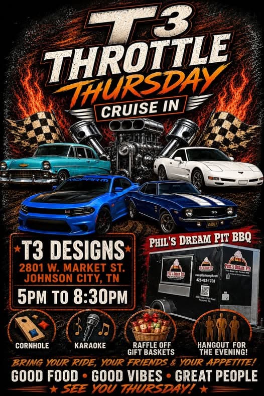 T3 Designs Throttle Thursday Cruise in