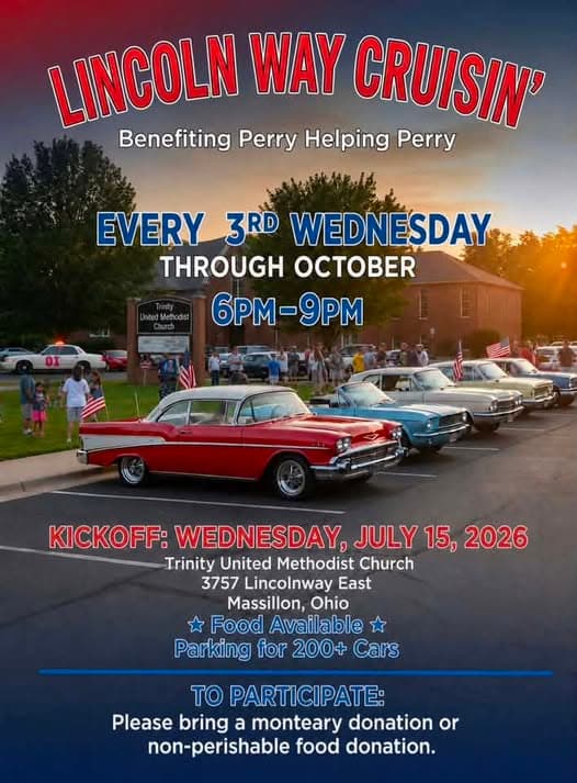 Trinity United Methodist Church Lincoln Way Cruisin’