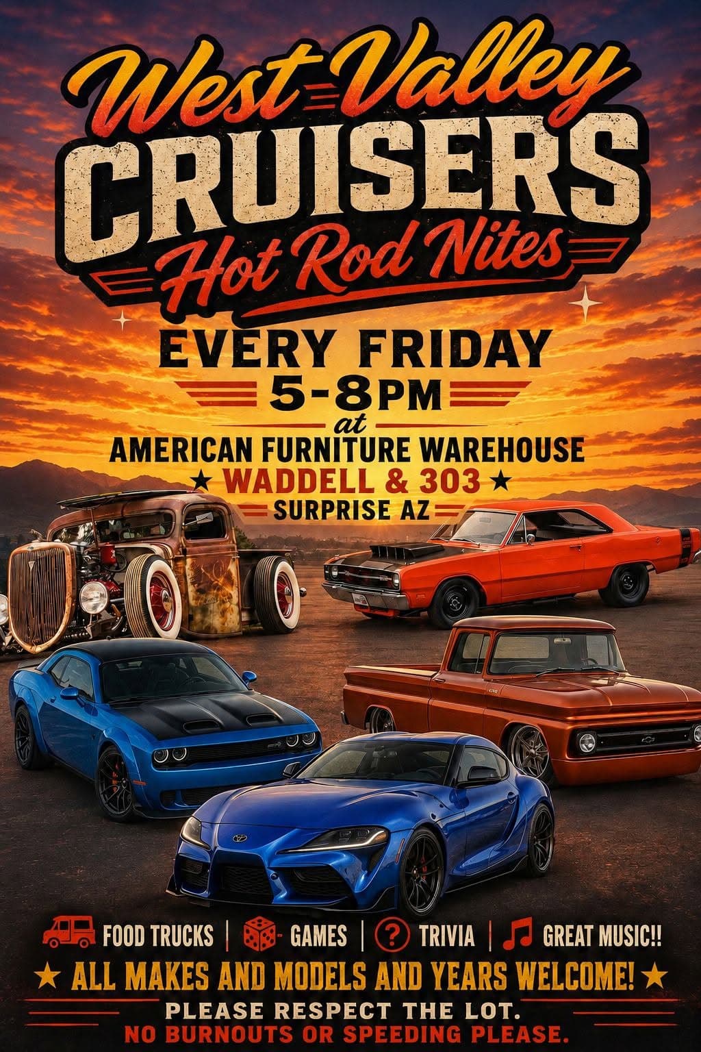 West Valley Cruisers Hot Rod Nites