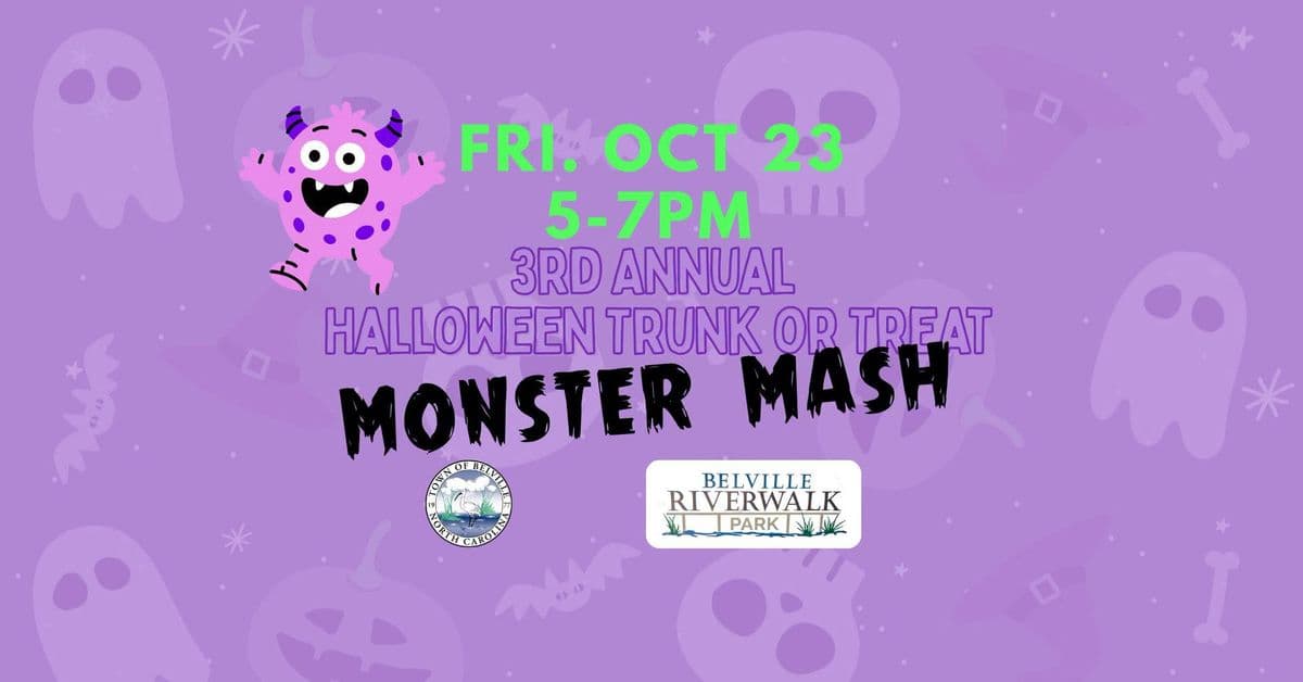 3rd Annual Halloween Trunk or Treat Monster Mash