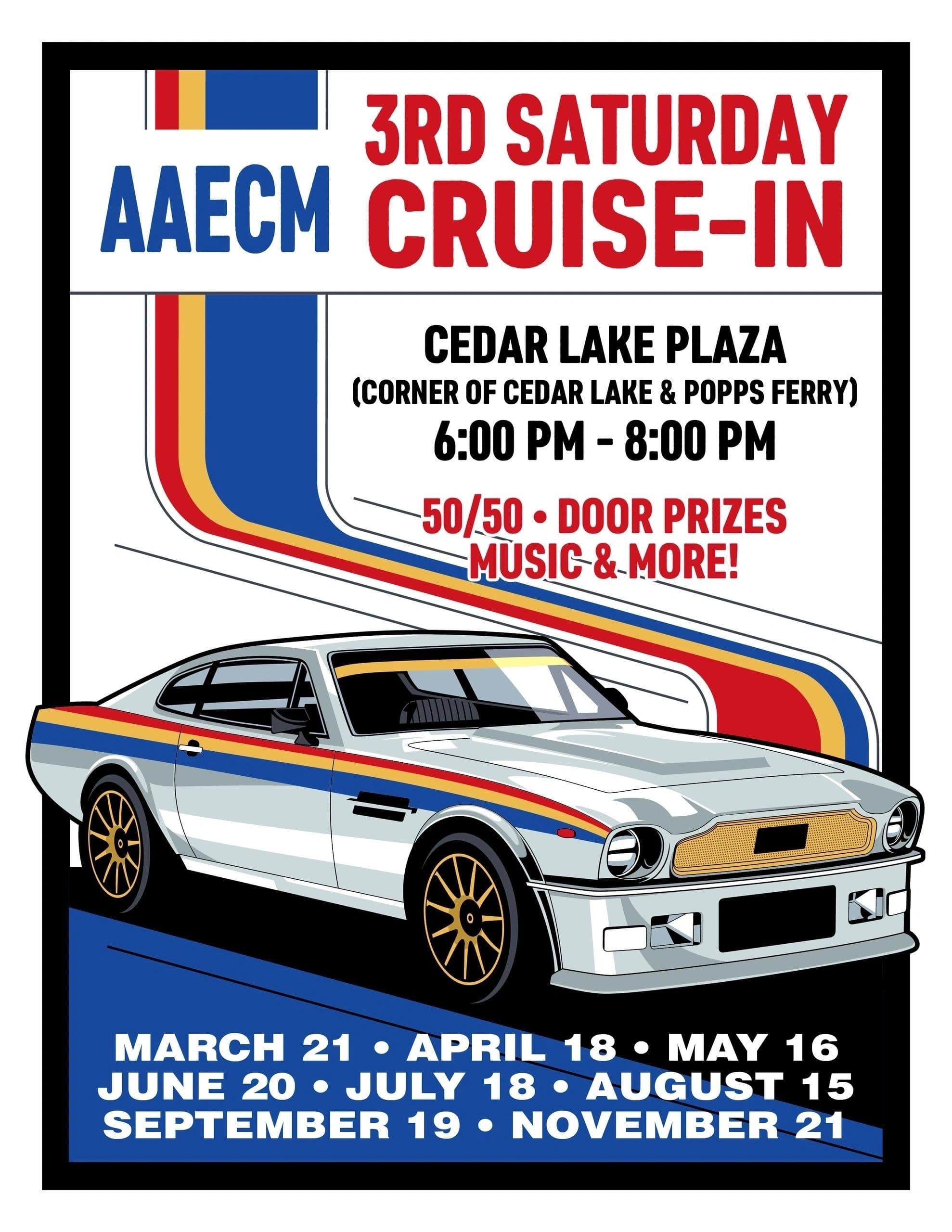 AAECM 3rd Saturday Cruise-In