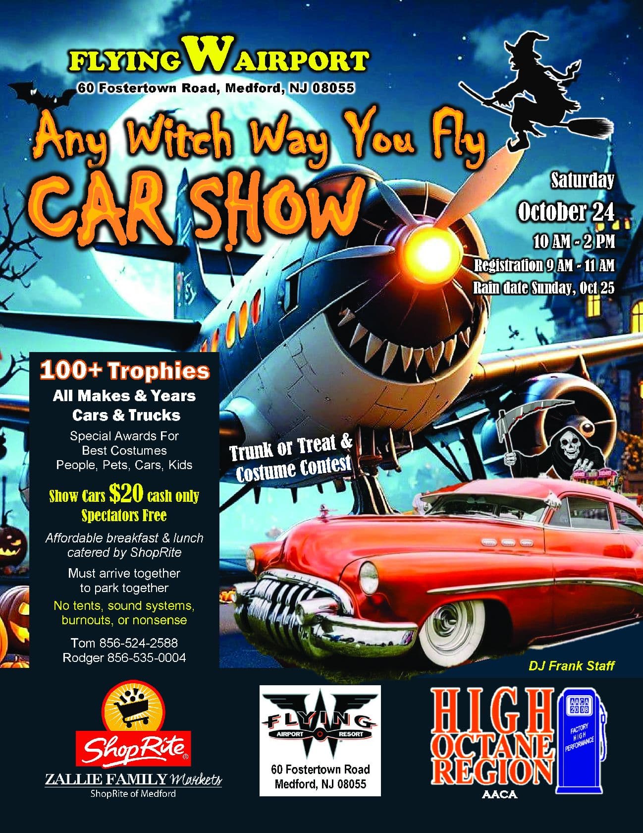 Flying W Airport Any Witch Way You Fly Car Show