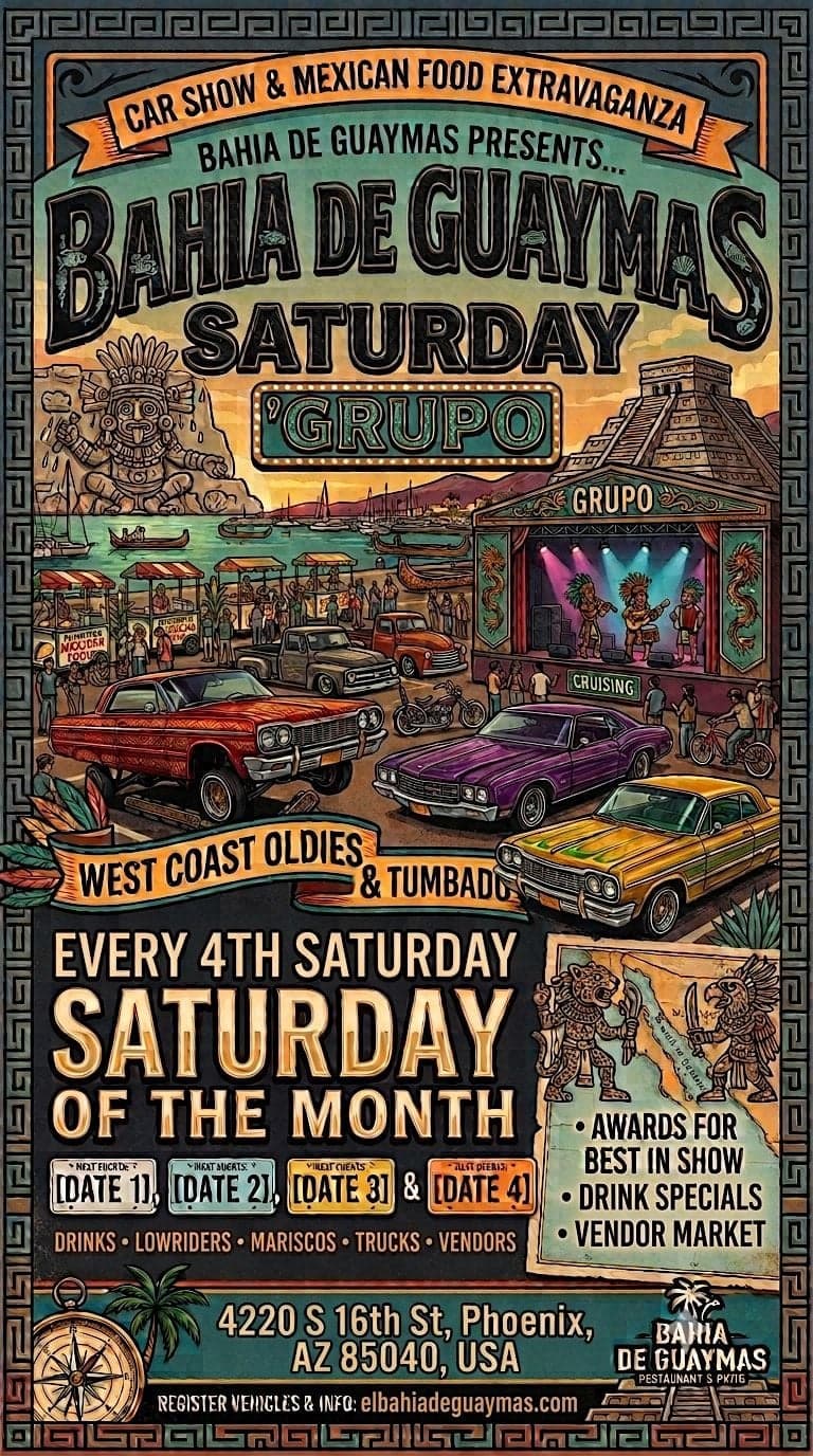 Bahia de Guaymas Car Show & Mexican Food Extravaganza