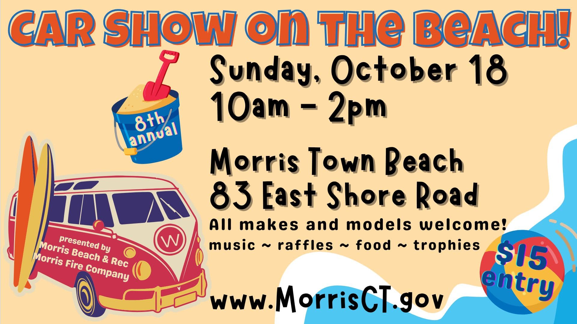 Car Show on the Beach