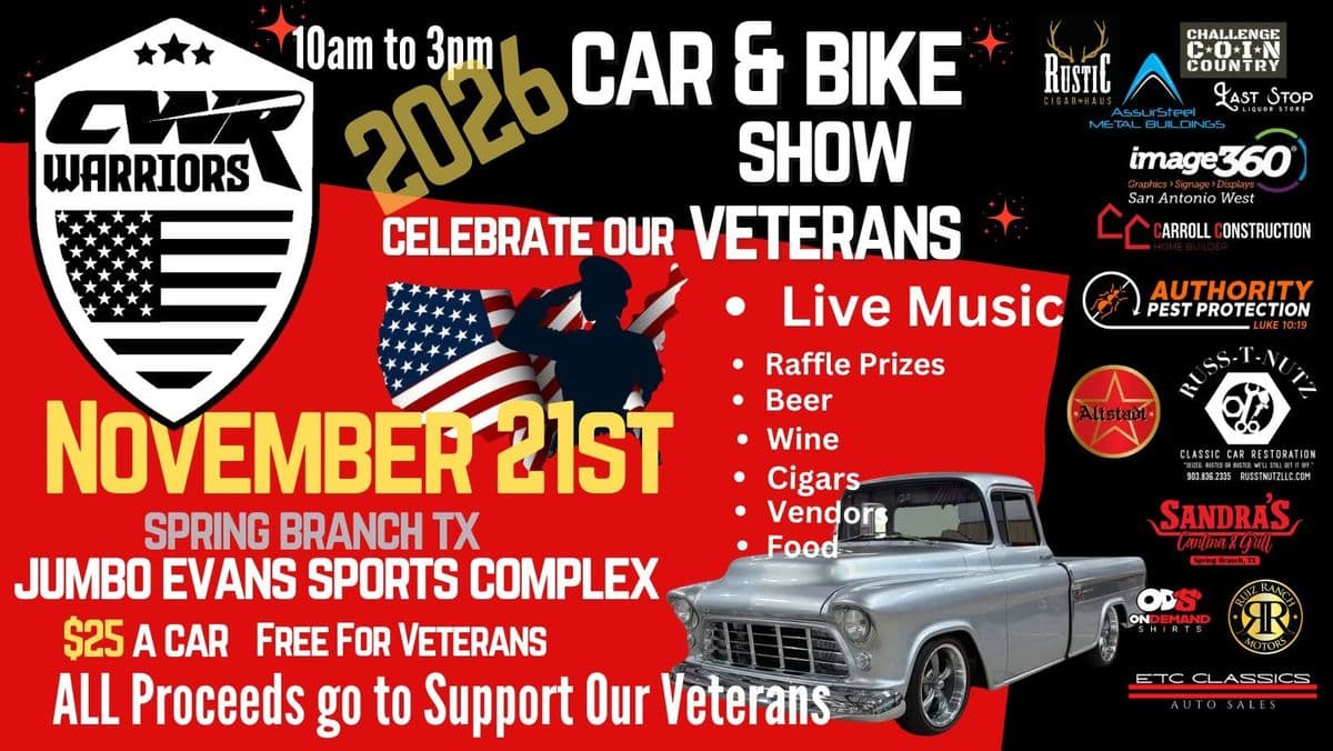 Celebrate Our Veterans Car & Bike Show