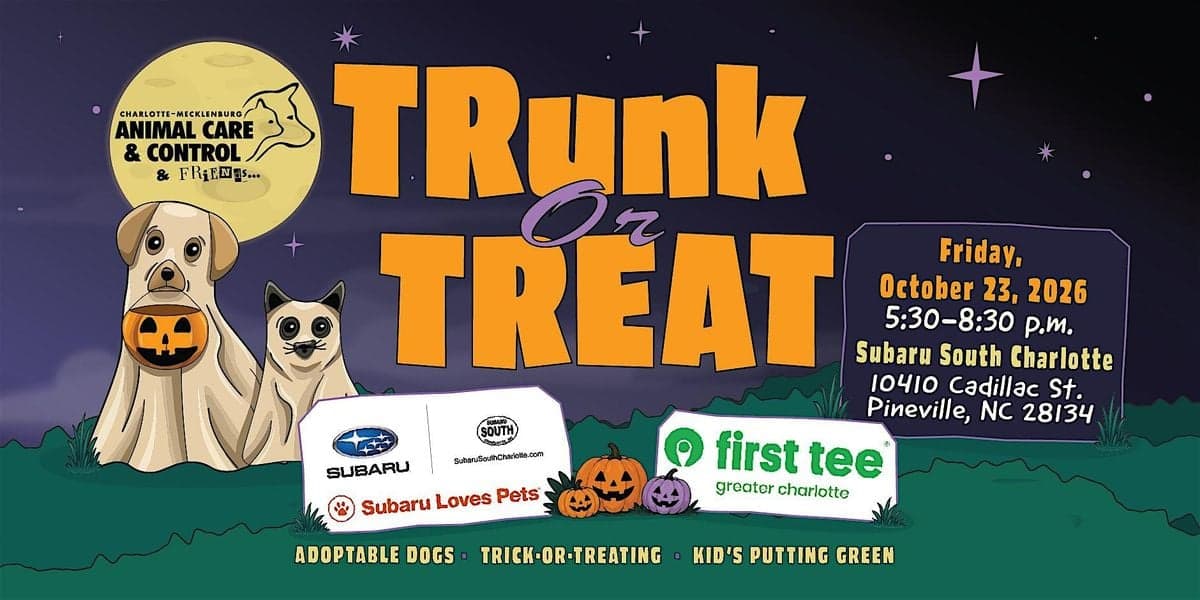 Charlotte-Mecklenburg Animal Care & Control Trunk or Treat