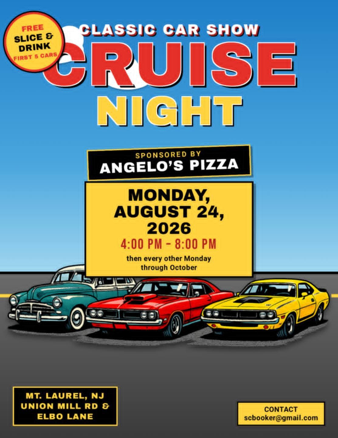 Classic Car Show Cruise Night