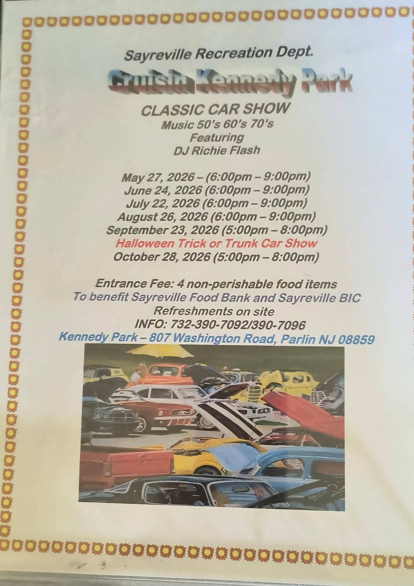 Cruisin Kennedy Park Classic Car Show