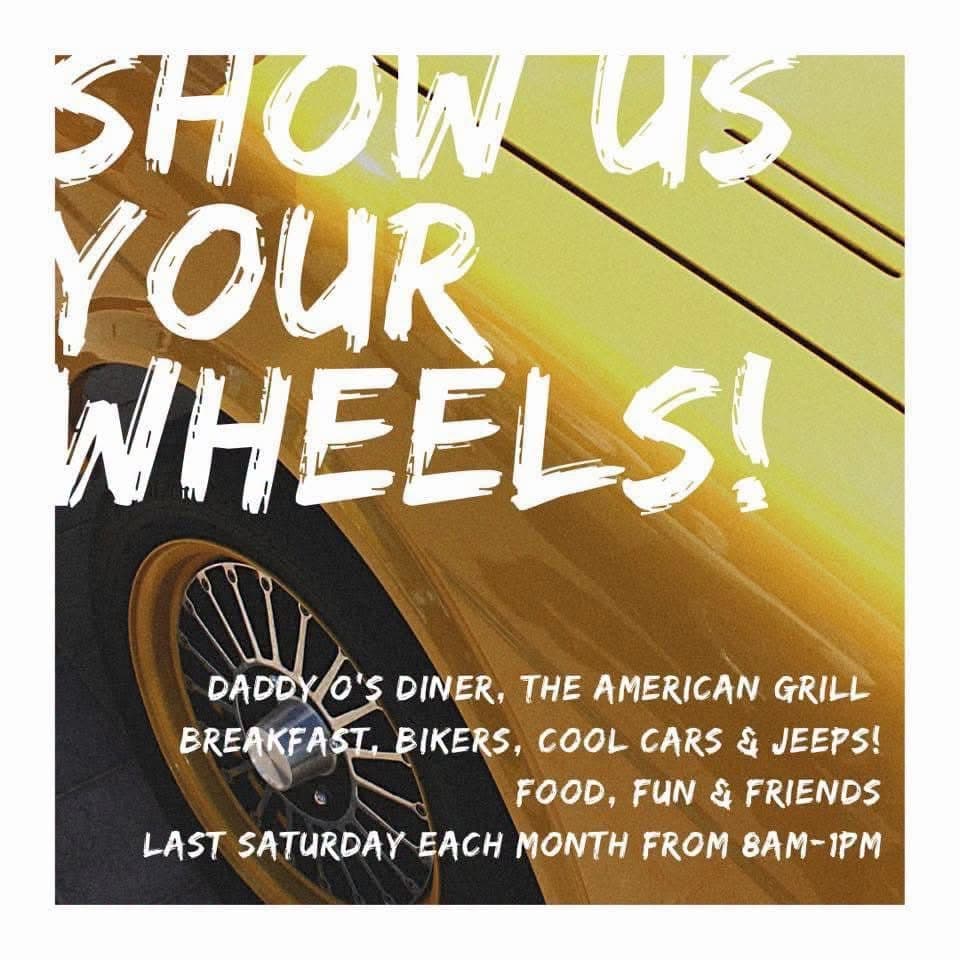 Daddy O’s Diner Show Us Your Wheels