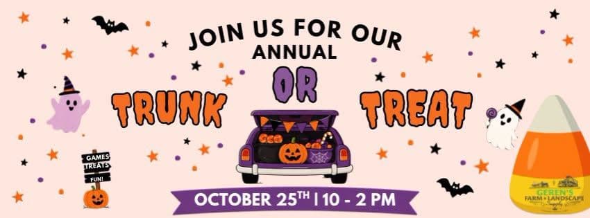 Geren’s Farm & Landscape Annual Trunk or Treat