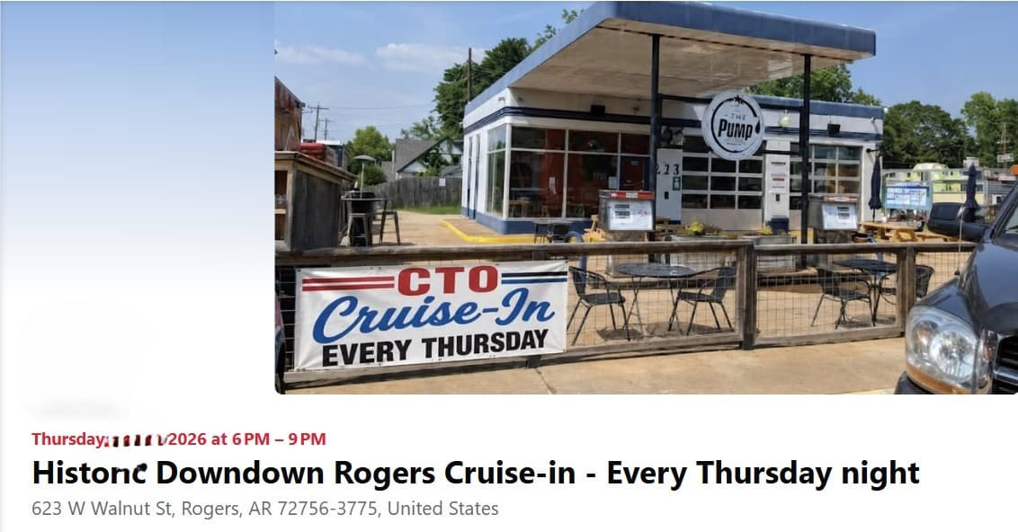Historic Downtown Rogers Cruise-In