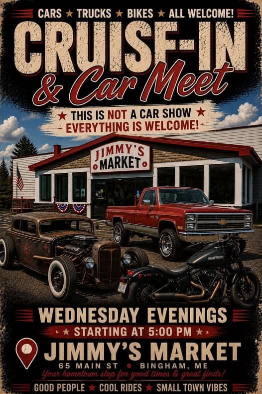 Jimmy’s Market Cruise-in & Car Meet