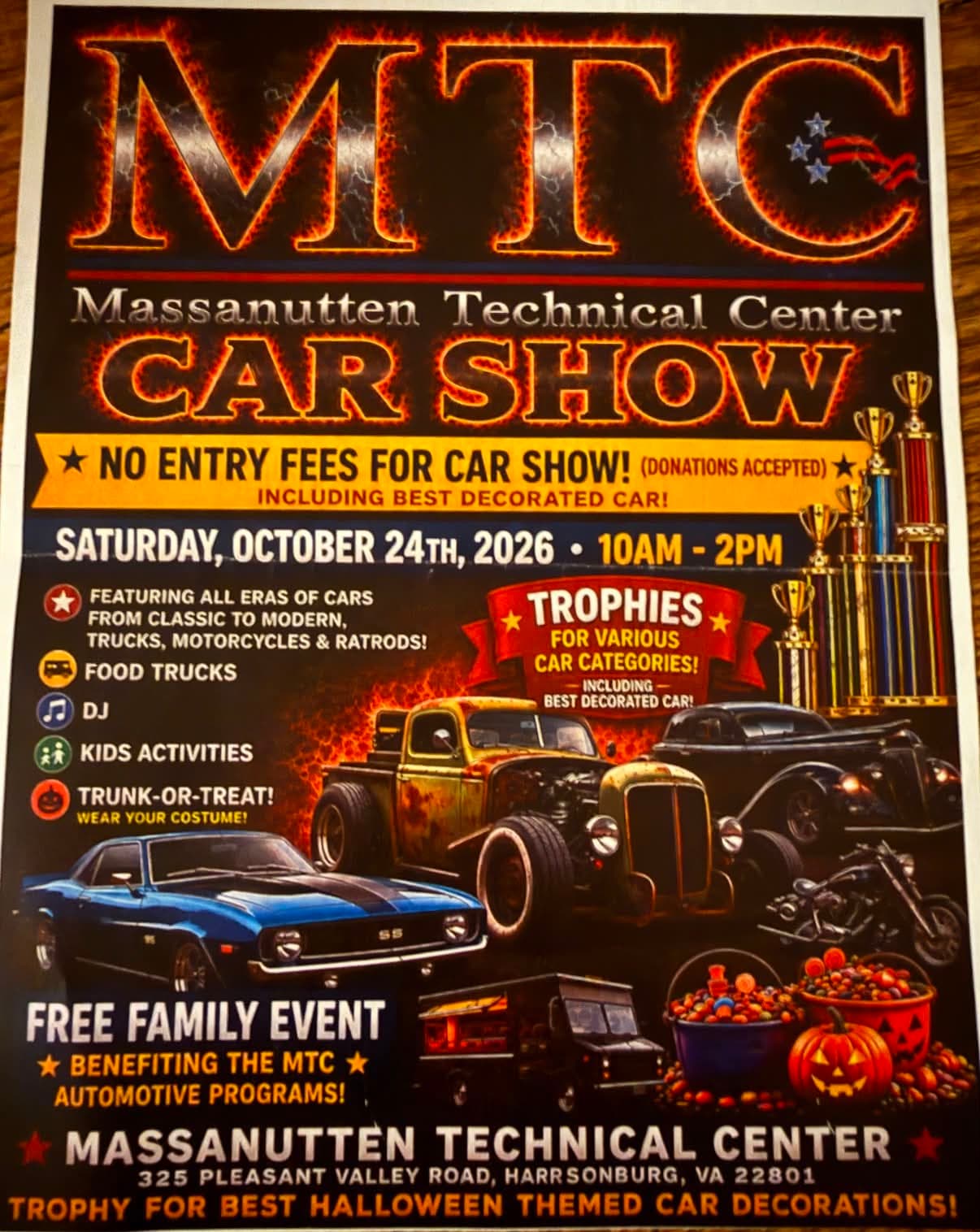 Massanutten Technical Center Car Show